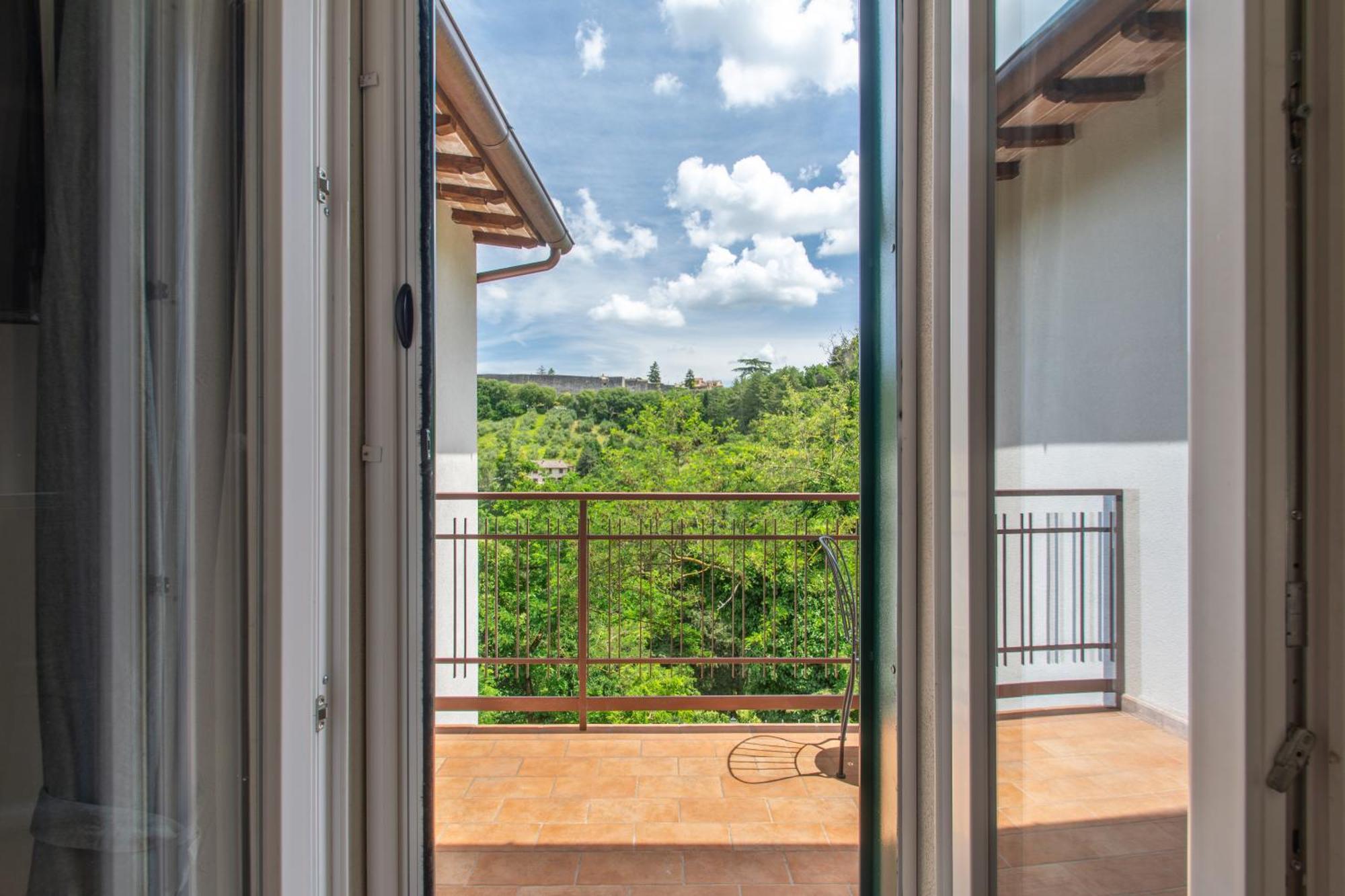 Апартаменты Galteri Housing 1 Terrazzo Privato Con Vista Перуджа Экстерьер фото